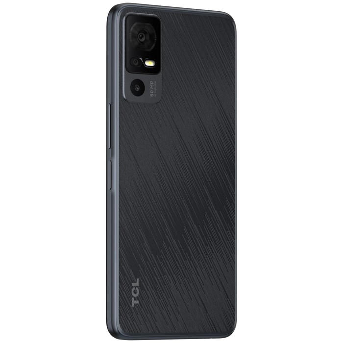 Смартфон TCL 40R 5G, 6.6", 4 Гб, 128 Гб, 50 Мп, 8 Мп, 2 Sim, 5000 мАч, черный - фото 51325332