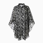 Туника пляжная женская, цвет чёрный, размер 48 - фото 25274043