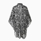 Туника пляжная женская, цвет чёрный, размер 48 - фото 25274046