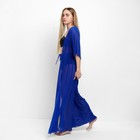 Туника пляжная женская, цвет синий, размер 54 - фото 24470313