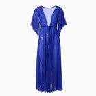 Туника пляжная женская, цвет синий, размер 54 - фото 24470315