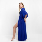 Туника пляжная женская, цвет синий, размер 56 - Фото 5