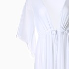 Туника пляжная женская, цвет белый, размер 52 - Фото 9