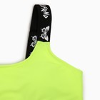 Купальник для девочки (раздельный), цвет салатовый, рост 164-170 см - фото 809135818