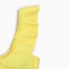 Купальник раздельный для девочки, жёлтый, рост 158-164 см - фото 39435062