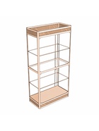 Витрина «П1фн», 900×400×2120 мм, ЛДСП, стекло, цвет дуб сонома 9516967