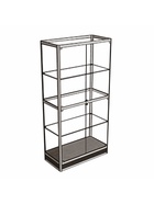 Витрина П1н 900×400×2000, ЛДСП, стекло, цвет венге 9516972