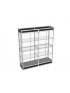 Витрина П2 фн 1780×400×2120, ЛДСП, стекло, цвет венге 9516976