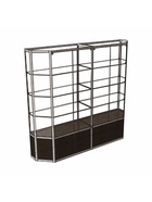 Витрина ТР3п, 2000×500×2000, ЛДСП, стекло, цвет венге 9529296