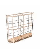 Витрина ТР3н, 2000×500×2000, ЛДСП, стекло, цвет дуб сонома - Фото 2