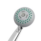 Душевая лейка Н31, пластик, 3 режима, цвет хром - фото 22068814