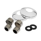 Смеситель для ванны STT TY758-35, однорычажный, излив 350 мм, лейка, хром - фото 24524500