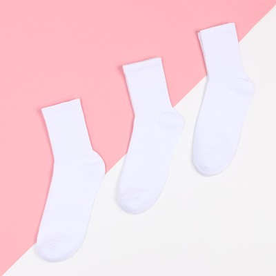 Набор женских носков KAFTAN Basic, 3 пары, р. 36-39 (23-25 см)