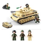 Конструктор Армия ВОВ «Немецкий танк PanzerIV», 543 детали - Фото 3