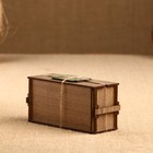 Чайный домик "Танк" с чаем 24х10,5х7,5 - фото 60006827