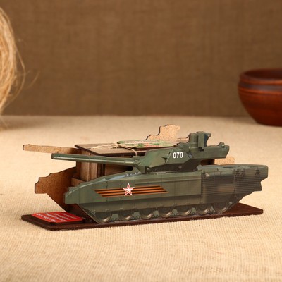 Чайный домик «Танк», с чаем, 24×8.5×7.5