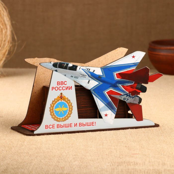 Чайный домик "Истребитель" с чаем 24х13х7,5 - Фото 1