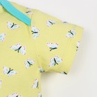 Боди детское, цвет жёлтый, рост 56 см (0-1м) - фото 41453885