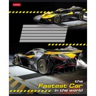 Тетрадь 18 листов в клетку, "Я люблю гонки", обложка мелованный картон, скругленные углы, блок 65г/м2, 5В МИКС - фото 22600909