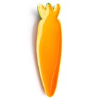 Декор силикон «Морковь» набор 4 шт., размер 1 шт. — 1,6 × 6 × 0,3 см, клеевые подушечки - фото 6834566
