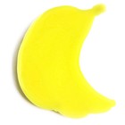 Декор силикон «Бананы» набор 5 шт., размер 1 шт. — 3 × 3,7 × 0,3 см, клеевые подушечки - фото 7398532