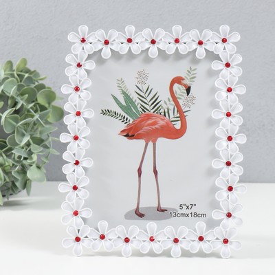 Фоторамка для фото 13×18 см «Белая черёмуха», пластик, 17×2×21 см