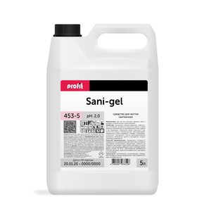 Гель для чистки сантехники Profit Sani-gel, 5 л 9502046