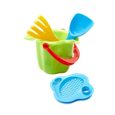 Песочный набор «Лукошко», 4 элемента, МИКС