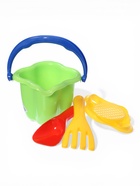 Песочный набор «Лукошко», 4 элемента, МИКС - Фото 2