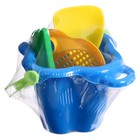 Песочный набор «Лукошко», 4 элемента, МИКС - Фото 3