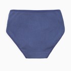 Трусы женские цвет тёмно-синий, размер 52-54 - Фото 3