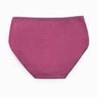 Трусы женские цвет тёмно-фиолетовый, размер 48-50 - фото 22070190