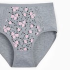 Трусы женские цвет серый, размер 48-50 - фото 52389685