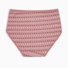 Трусы женские цвет пудра, размер 50-52 (комплект 2 шт) - фото 22070297