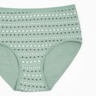 Трусы женские цвет зелёный, размер 48-50 - фото 45714686