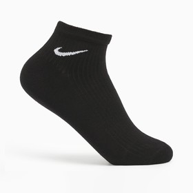 Носки укороченные, цвет чёрный, размер 27-29