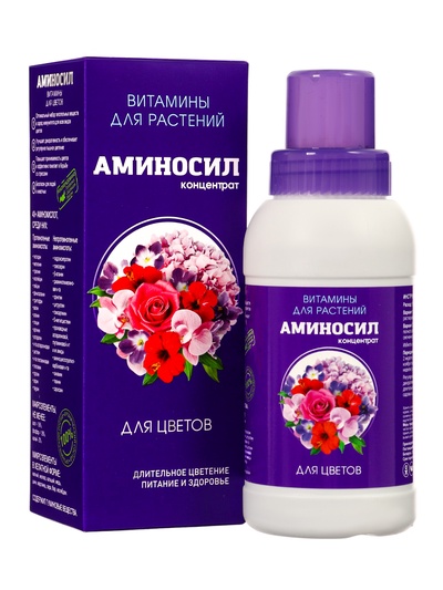 Удобрение жидкое Аминосил для комнатных цветов, 250 мл