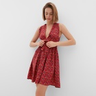 Платье женское MINAKU: Enjoy цвет красный, р-р 44 - фото 10124420