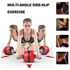 УЦЕНКА Ролик для пресса ONLYTOP, 40×19×19 см, с ковриком, фиолетовый - Фото 2