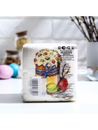 Пасхальные салфетки бумажные Гармония цвета «Пасхальный кулич», 1 слой, 24х24 см, 100 шт - фото 32635124