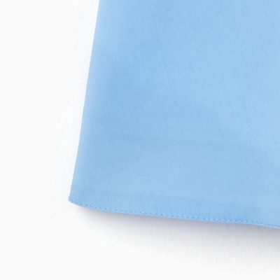Платье для девочки MINAKU: Cotton collection, однотонное, голубое, рост 152 см