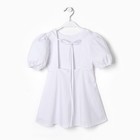 Платье для девочки MINAKU, цвет белый, рост 116 см - Фото 10