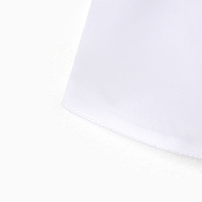 Платье для девочки MINAKU: Cotton collection, однотонное, белое, рост 146 см