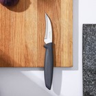 Нож кухонный Tramontina Plenus, для овощей, лезвие 7,5 см, цвет серый - фото 10322171