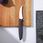 Нож кухонный Tramontina Plenus, для овощей, лезвие 7,5 см, цвет серый - Фото 2