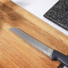 Нож кухонный Tramontina Plenus, для овощей, лезвие 17,5 см, цвет серый - Фото 3