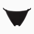 Трусы танга женские, цвет чёрный, размер 44 9506211