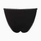 Трусы танга женские, цвет чёрный, размер 44 9506211