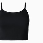 Топ женский, цвет чёрный, размер 44 9506227