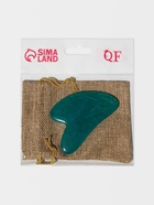 Массажёр гуаша «Сердце», 8.5×5.5 см, цвет изумрудный - Фото 5